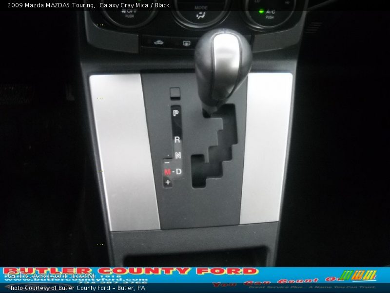 Galaxy Gray Mica / Black 2009 Mazda MAZDA5 Touring