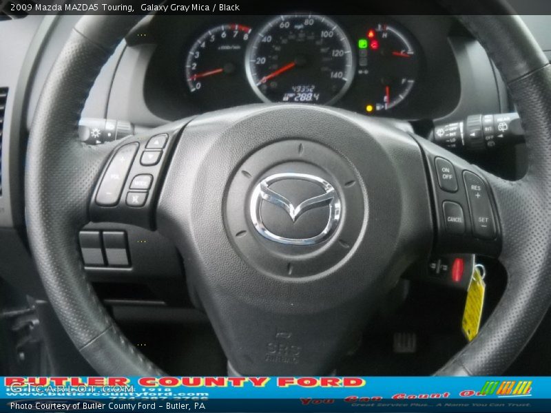 Galaxy Gray Mica / Black 2009 Mazda MAZDA5 Touring
