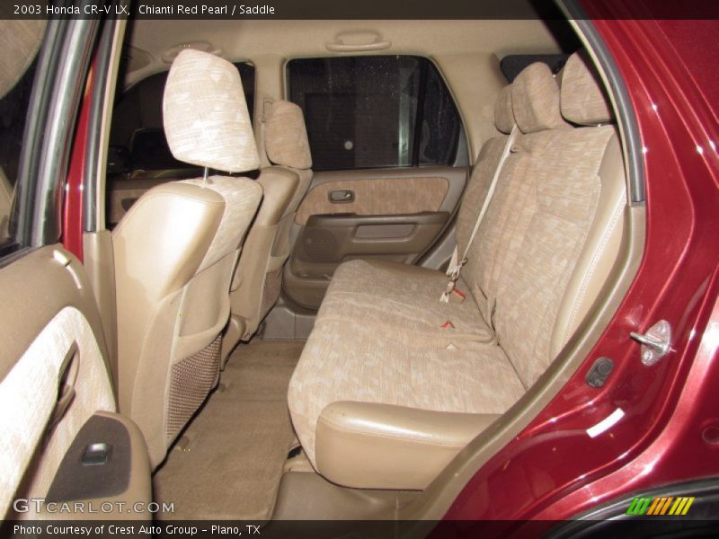  2003 CR-V LX Saddle Interior