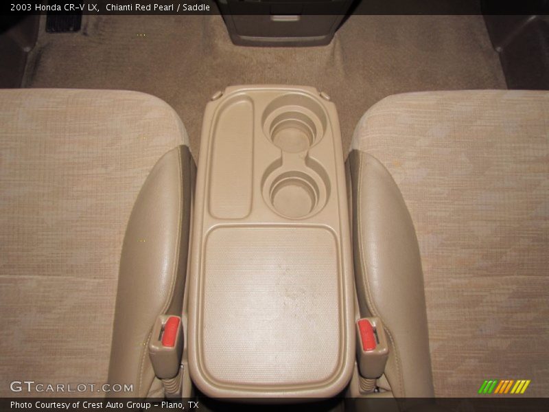 Chianti Red Pearl / Saddle 2003 Honda CR-V LX