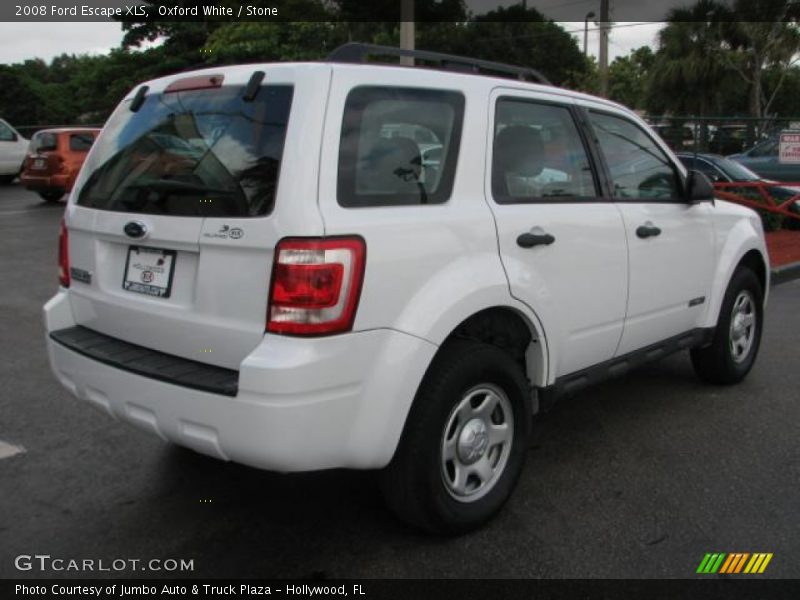 Oxford White / Stone 2008 Ford Escape XLS