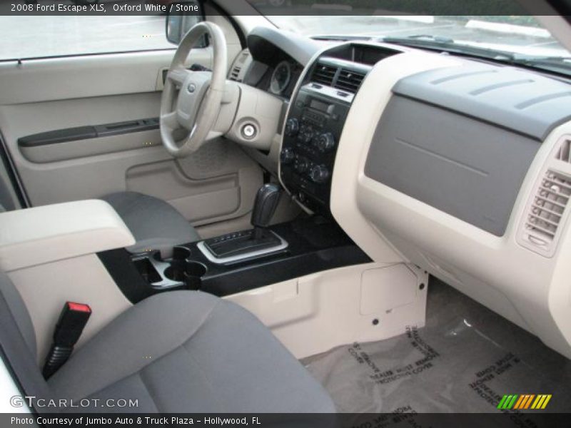 Oxford White / Stone 2008 Ford Escape XLS