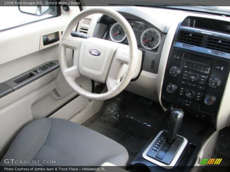 Oxford White / Stone 2008 Ford Escape XLS
