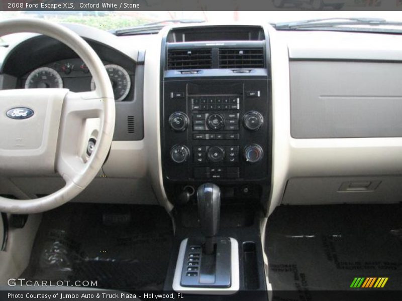 Oxford White / Stone 2008 Ford Escape XLS
