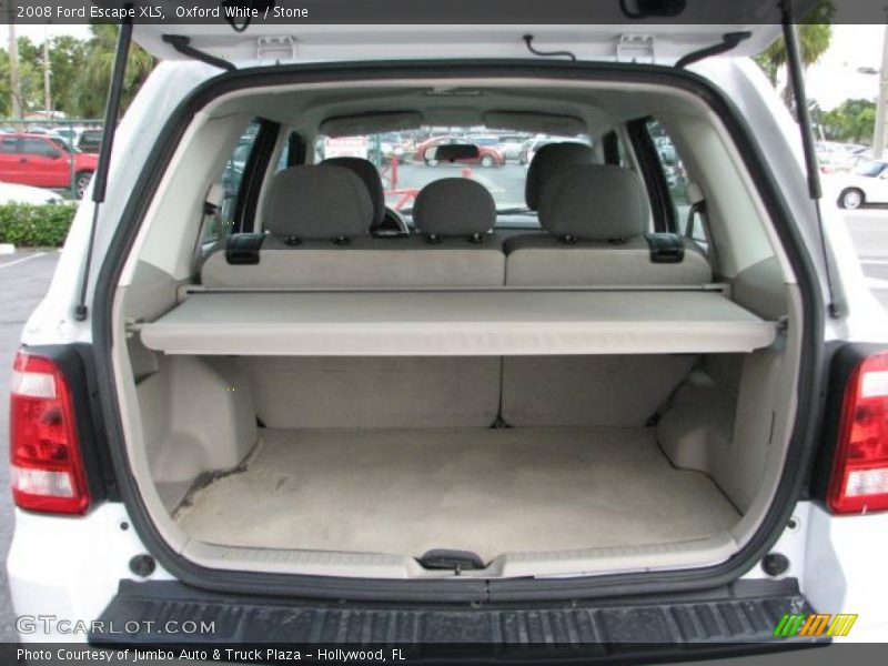 Oxford White / Stone 2008 Ford Escape XLS