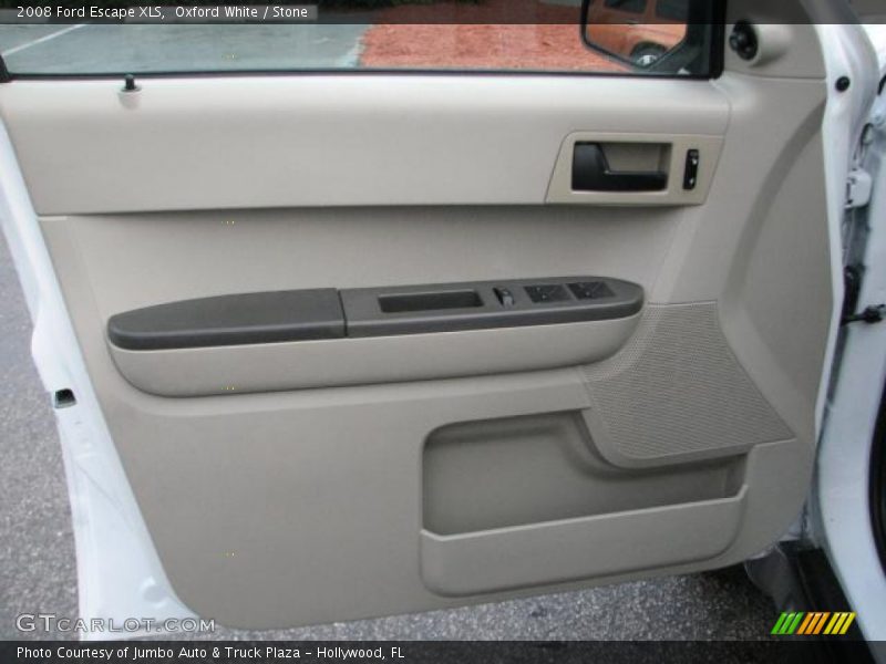 Oxford White / Stone 2008 Ford Escape XLS