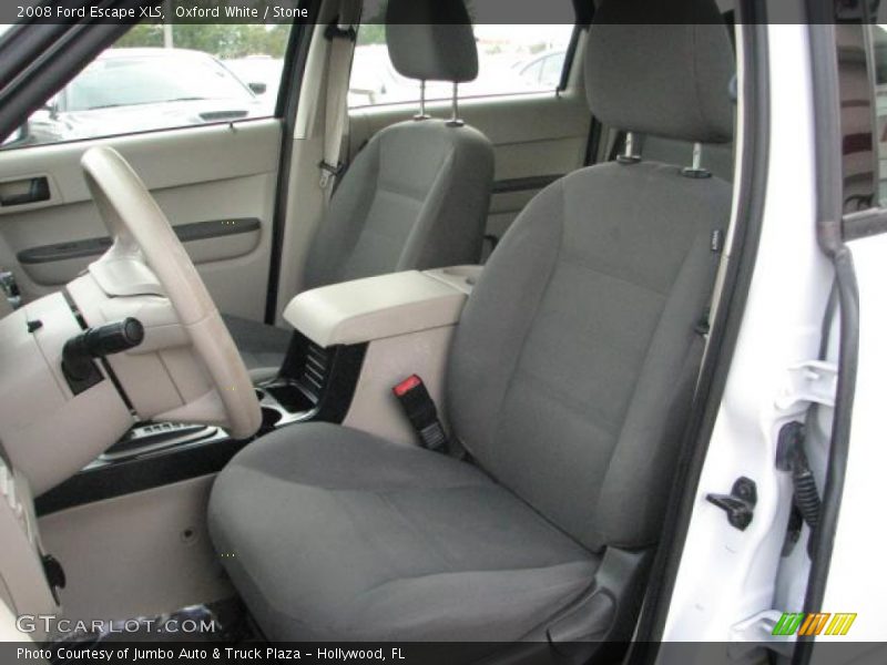 Oxford White / Stone 2008 Ford Escape XLS