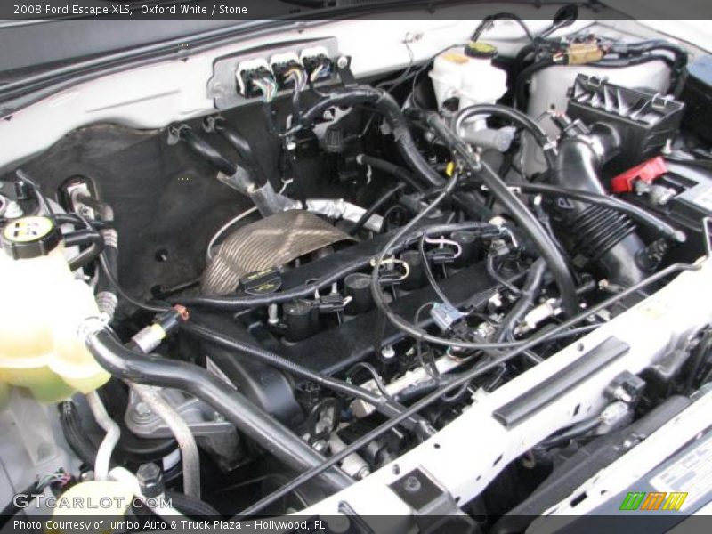 Oxford White / Stone 2008 Ford Escape XLS