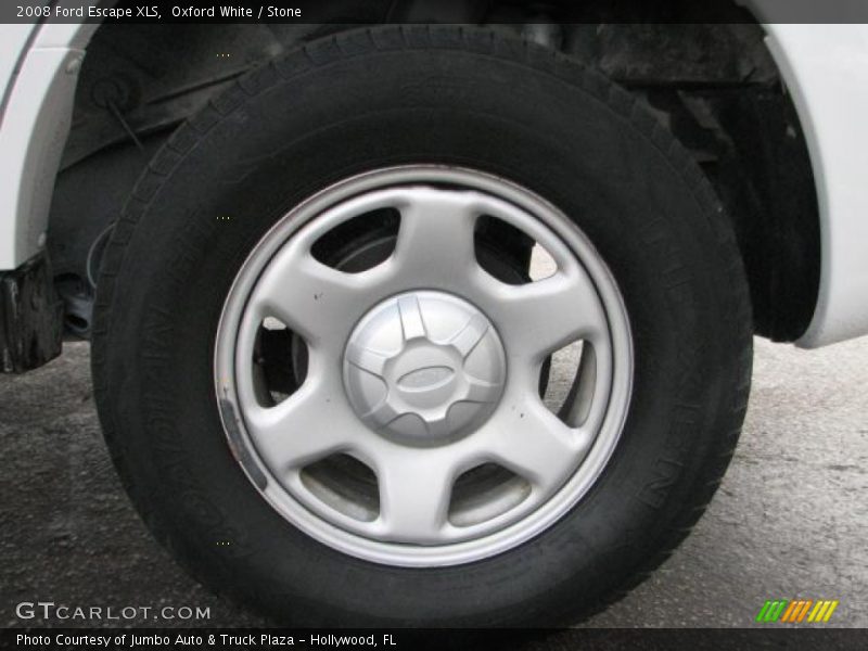 Oxford White / Stone 2008 Ford Escape XLS