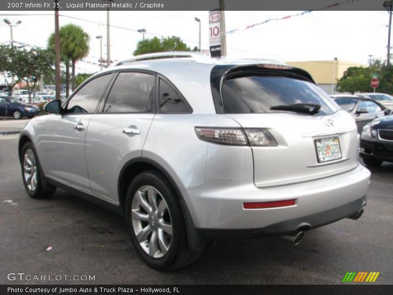 Liquid Platinum Metallic / Graphite 2007 Infiniti FX 35
