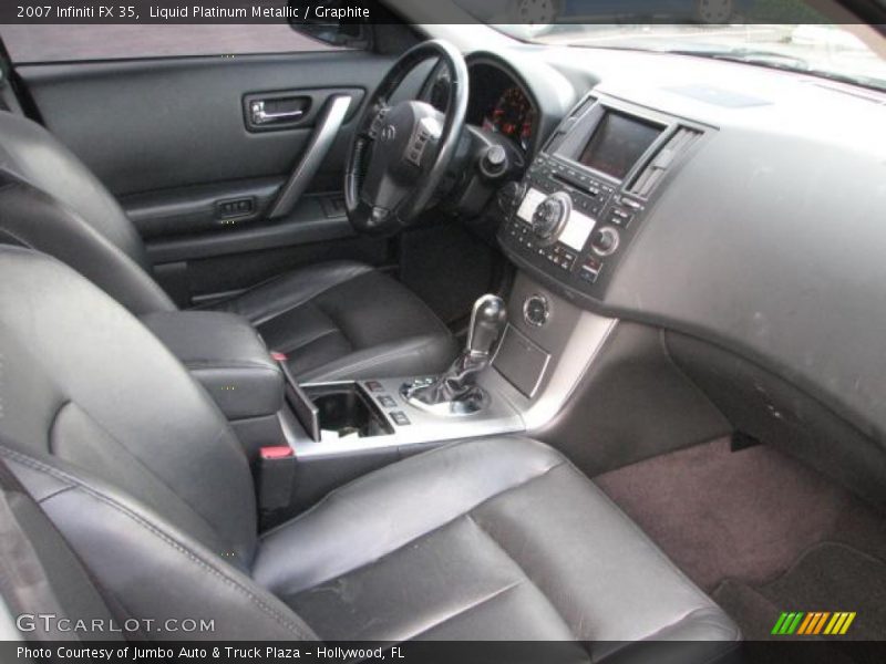 Liquid Platinum Metallic / Graphite 2007 Infiniti FX 35