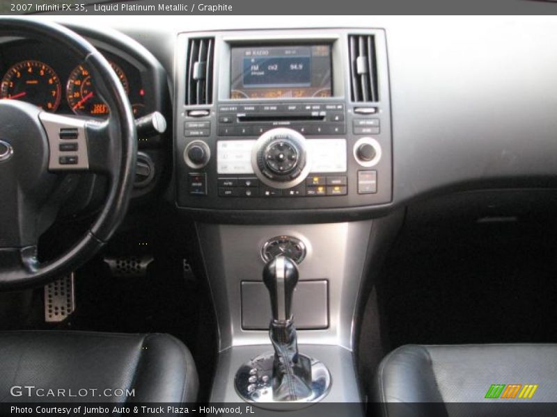 Liquid Platinum Metallic / Graphite 2007 Infiniti FX 35