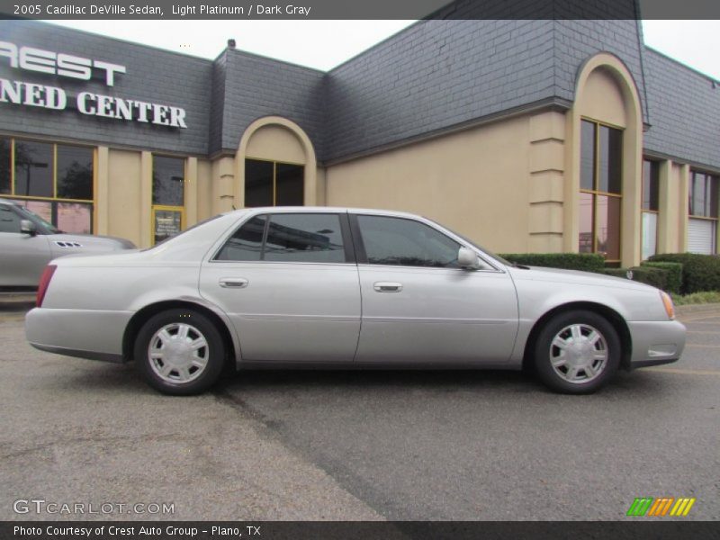 Light Platinum / Dark Gray 2005 Cadillac DeVille Sedan