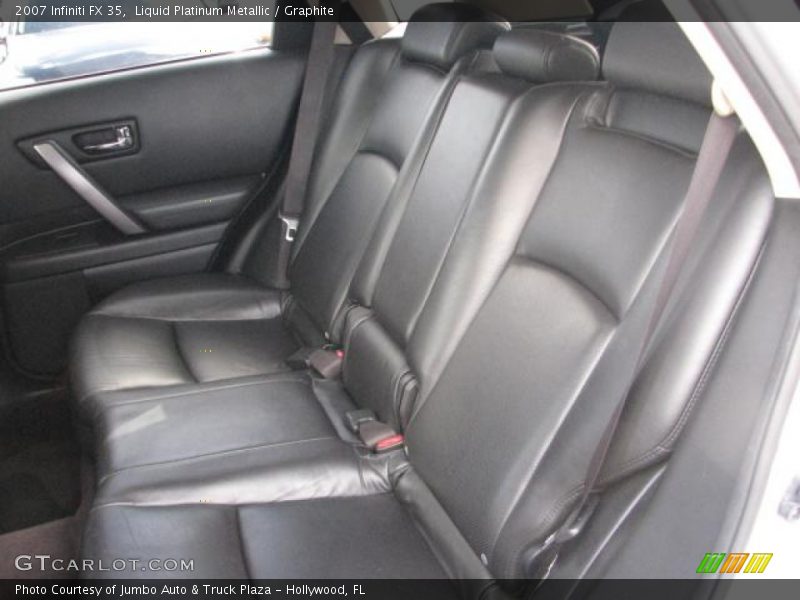 Liquid Platinum Metallic / Graphite 2007 Infiniti FX 35