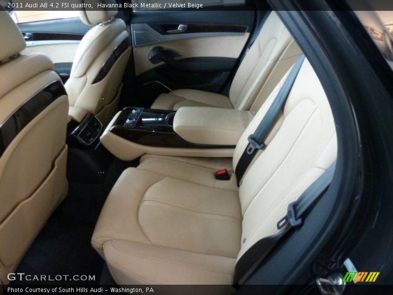  2011 A8 4.2 FSI quattro Velvet Beige Interior