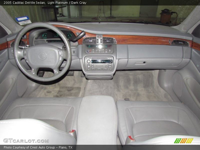 Light Platinum / Dark Gray 2005 Cadillac DeVille Sedan