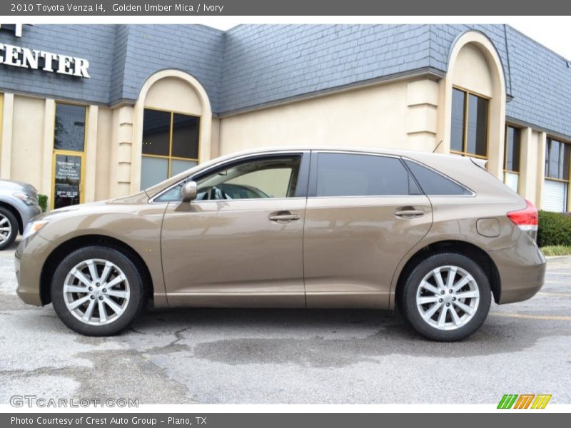 Golden Umber Mica / Ivory 2010 Toyota Venza I4