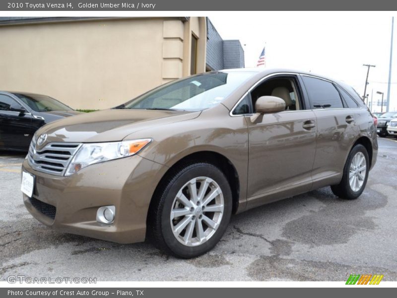 Golden Umber Mica / Ivory 2010 Toyota Venza I4