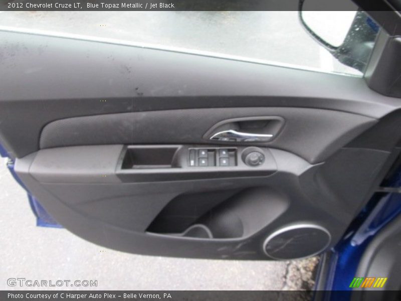Blue Topaz Metallic / Jet Black 2012 Chevrolet Cruze LT