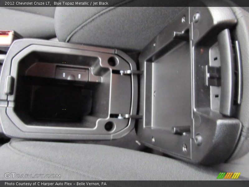 Blue Topaz Metallic / Jet Black 2012 Chevrolet Cruze LT