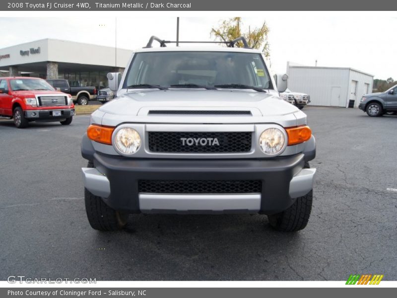 Titanium Metallic / Dark Charcoal 2008 Toyota FJ Cruiser 4WD