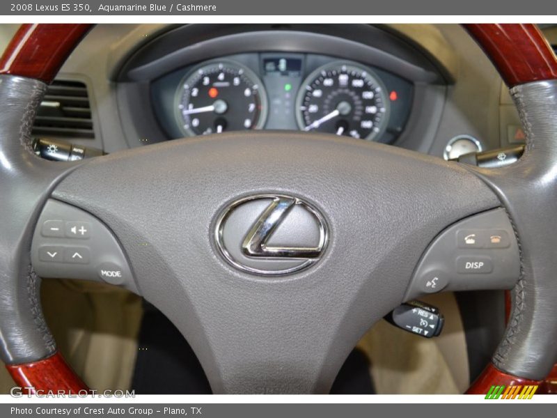 Aquamarine Blue / Cashmere 2008 Lexus ES 350
