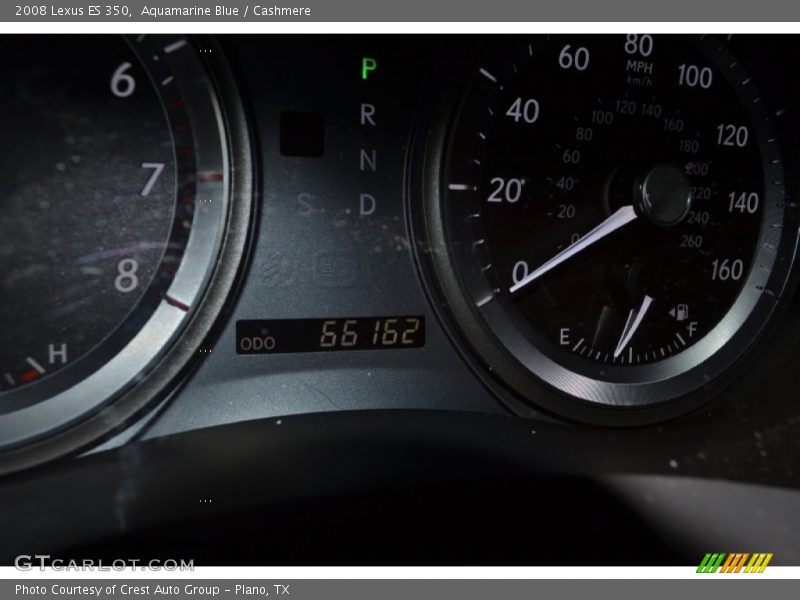 Aquamarine Blue / Cashmere 2008 Lexus ES 350