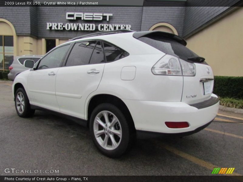 Crystal White Mica / Parchment 2009 Lexus RX 350