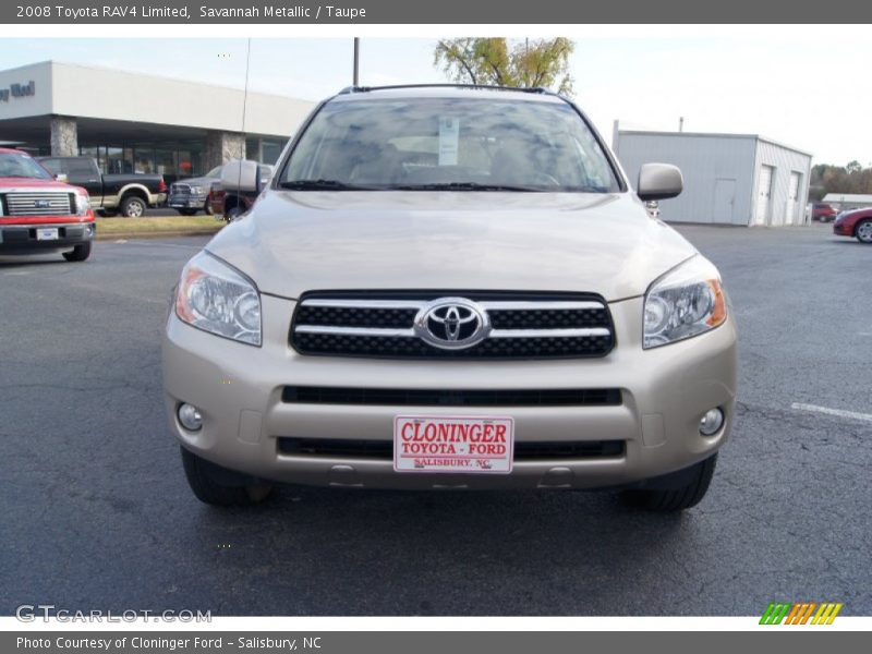 Savannah Metallic / Taupe 2008 Toyota RAV4 Limited