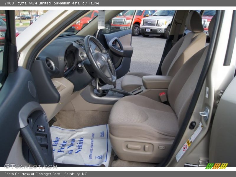Savannah Metallic / Taupe 2008 Toyota RAV4 Limited