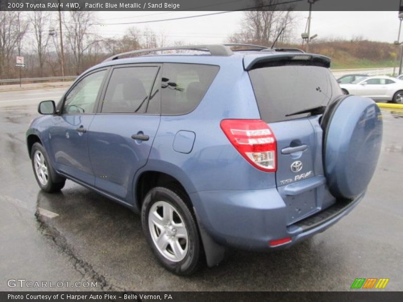 Pacific Blue Metallic / Sand Beige 2009 Toyota RAV4 4WD