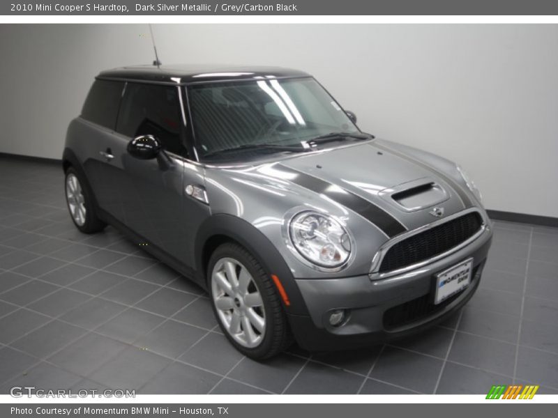 Dark Silver Metallic / Grey/Carbon Black 2010 Mini Cooper S Hardtop