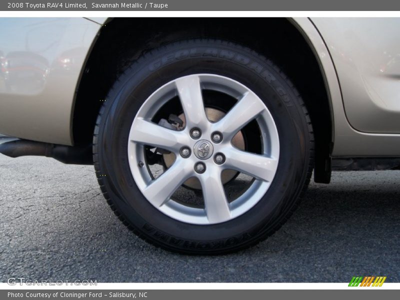 Savannah Metallic / Taupe 2008 Toyota RAV4 Limited