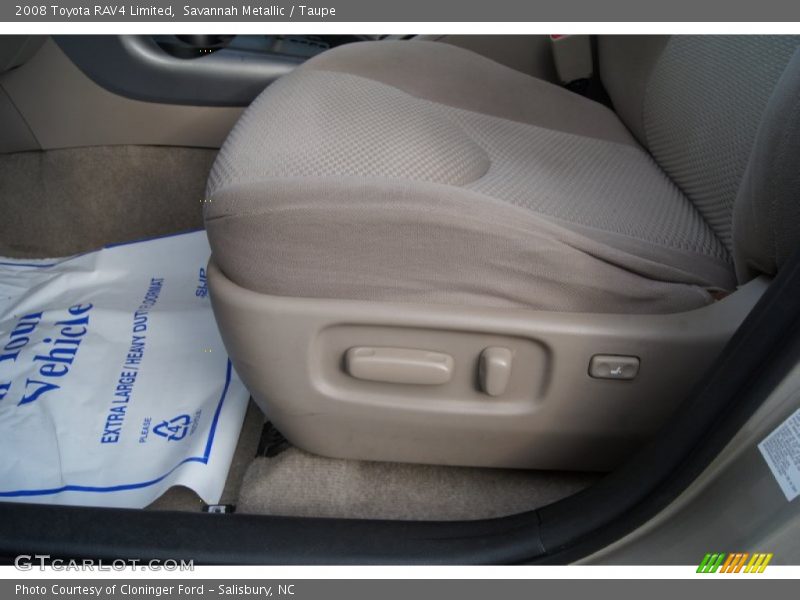 Savannah Metallic / Taupe 2008 Toyota RAV4 Limited