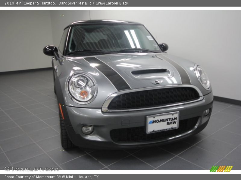 Dark Silver Metallic / Grey/Carbon Black 2010 Mini Cooper S Hardtop