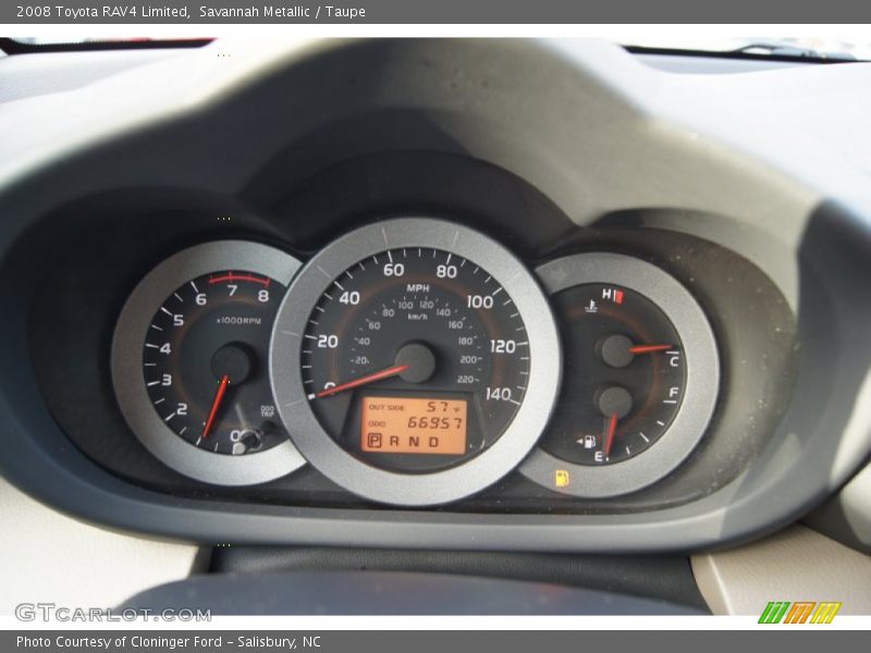 Savannah Metallic / Taupe 2008 Toyota RAV4 Limited