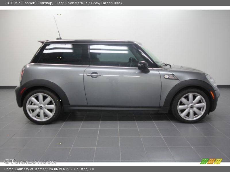 Dark Silver Metallic / Grey/Carbon Black 2010 Mini Cooper S Hardtop