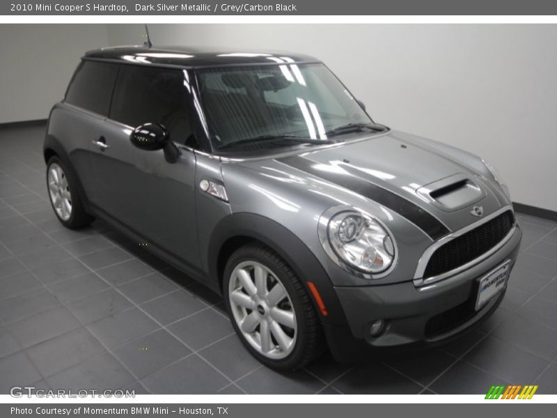 Dark Silver Metallic / Grey/Carbon Black 2010 Mini Cooper S Hardtop