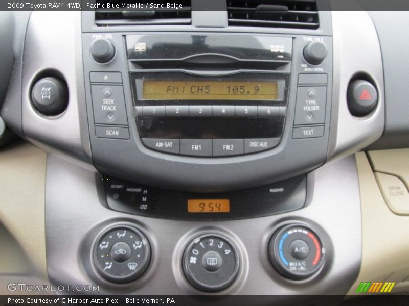 Pacific Blue Metallic / Sand Beige 2009 Toyota RAV4 4WD