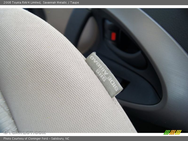 Savannah Metallic / Taupe 2008 Toyota RAV4 Limited