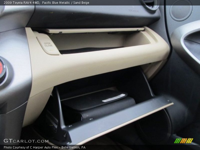 Pacific Blue Metallic / Sand Beige 2009 Toyota RAV4 4WD