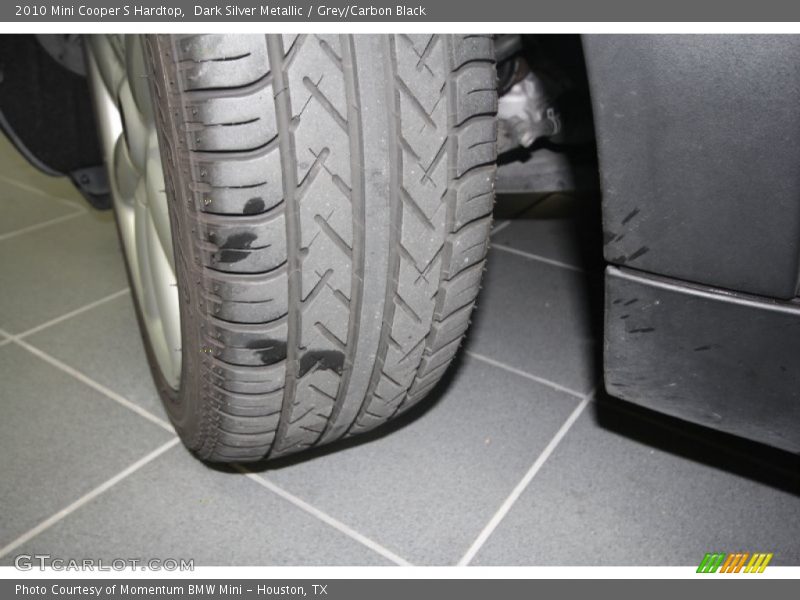 Dark Silver Metallic / Grey/Carbon Black 2010 Mini Cooper S Hardtop