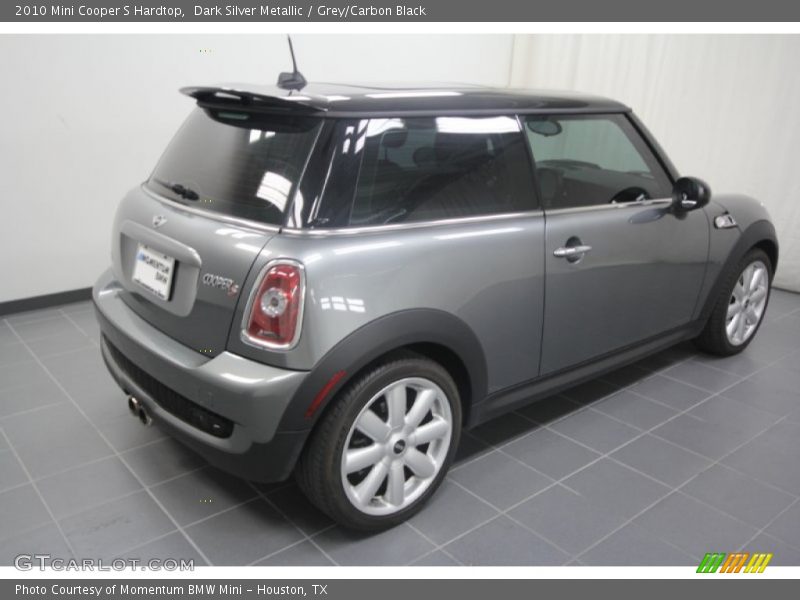 Dark Silver Metallic / Grey/Carbon Black 2010 Mini Cooper S Hardtop