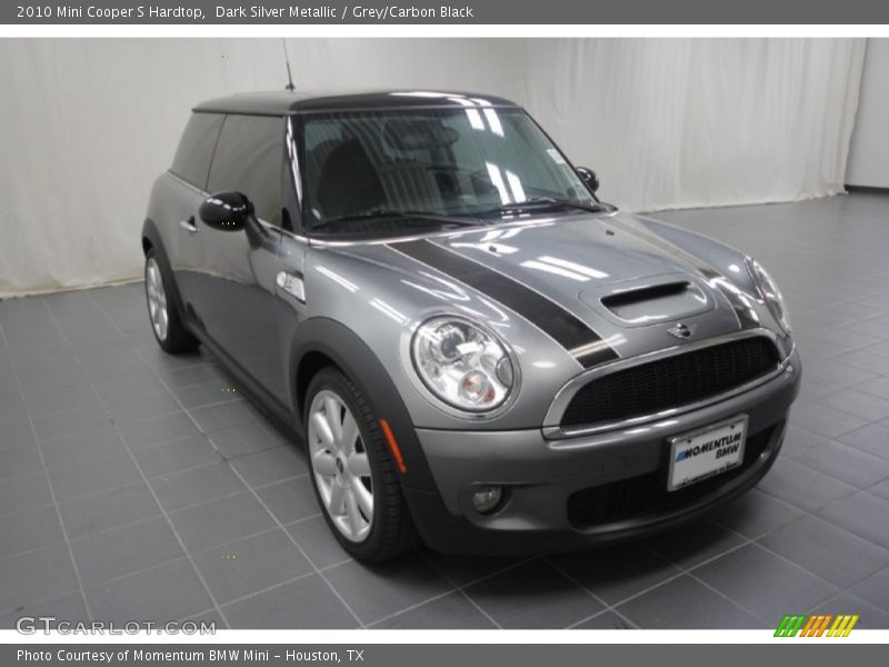 Dark Silver Metallic / Grey/Carbon Black 2010 Mini Cooper S Hardtop