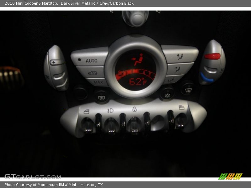 Dark Silver Metallic / Grey/Carbon Black 2010 Mini Cooper S Hardtop