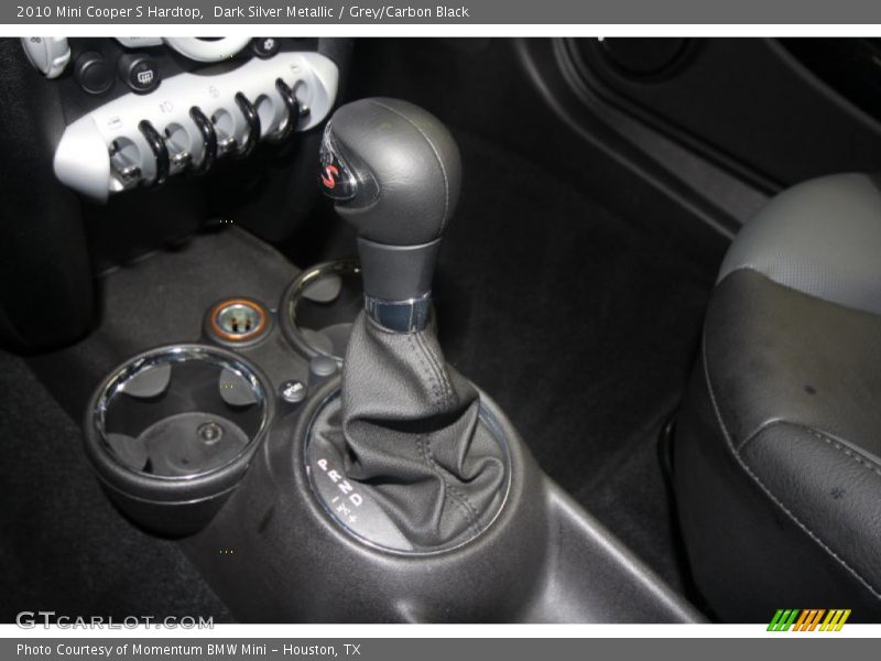 Dark Silver Metallic / Grey/Carbon Black 2010 Mini Cooper S Hardtop