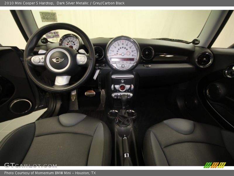 Dark Silver Metallic / Grey/Carbon Black 2010 Mini Cooper S Hardtop