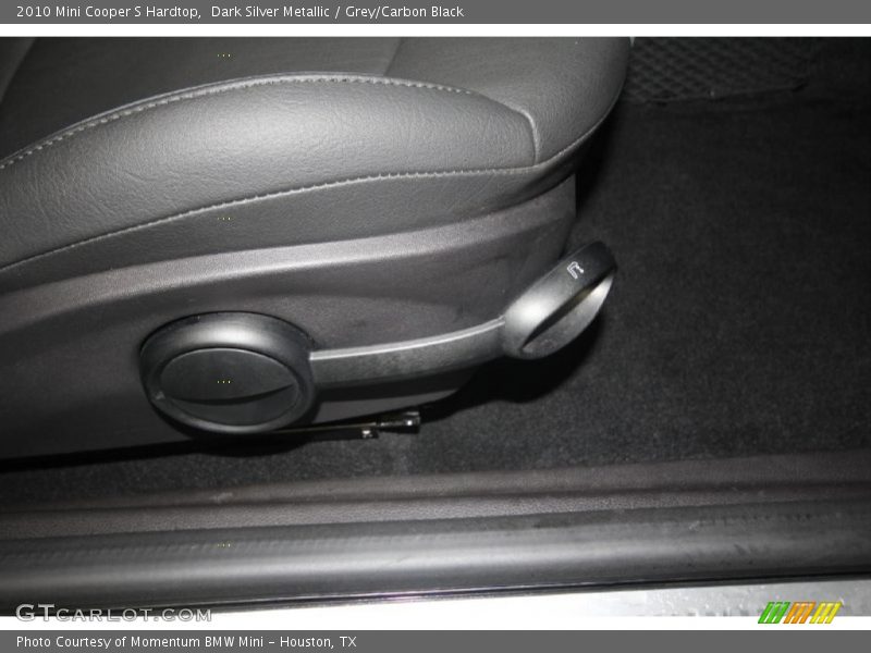Dark Silver Metallic / Grey/Carbon Black 2010 Mini Cooper S Hardtop