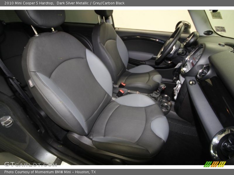 Dark Silver Metallic / Grey/Carbon Black 2010 Mini Cooper S Hardtop