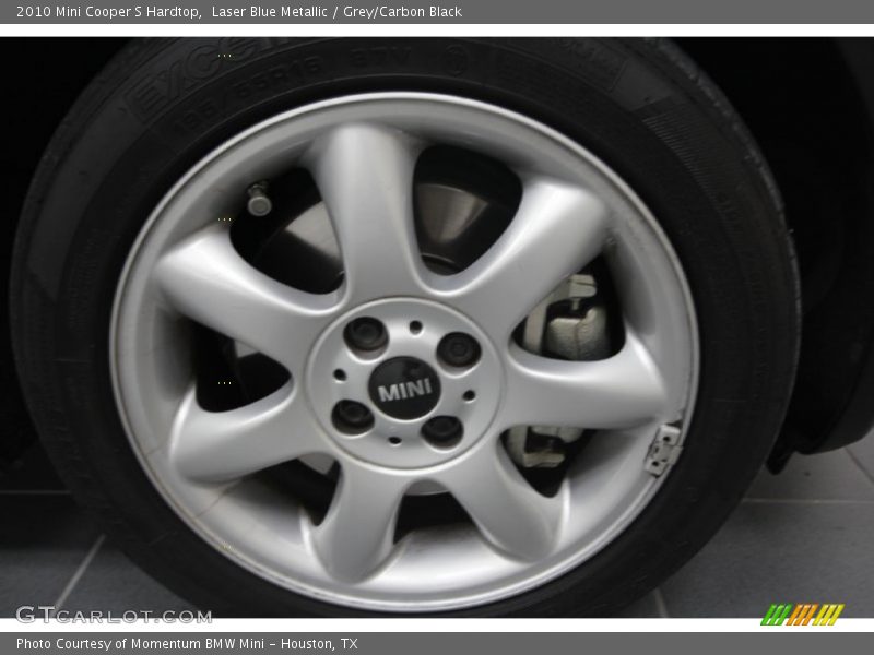 Laser Blue Metallic / Grey/Carbon Black 2010 Mini Cooper S Hardtop